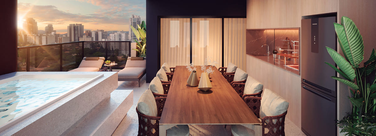 Edition Por Dubai | Duplex | 234 m² | 3 Suítes