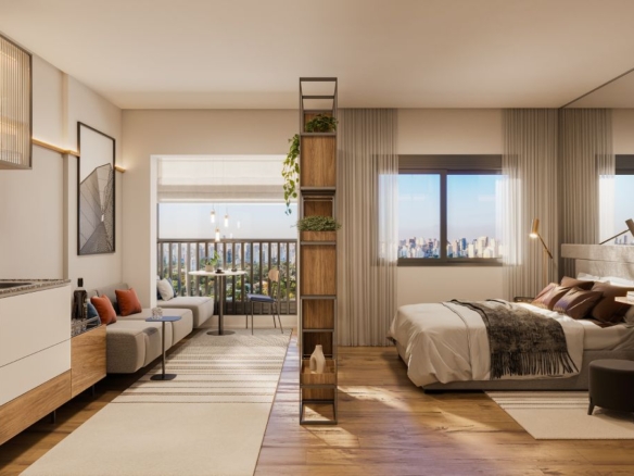 Mob Apartaments | Dubai | 41 m² | 2 Dormitórios