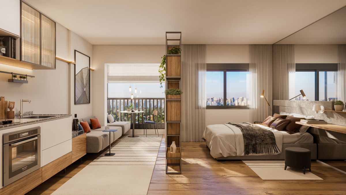 Mob Apartaments | Dubai | 41 m² | 2 Dormitórios