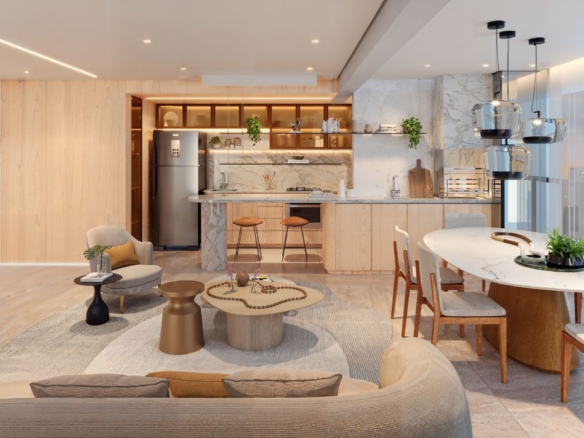 Yara Por Dubai | 80 m² | 3 Dormitórios
