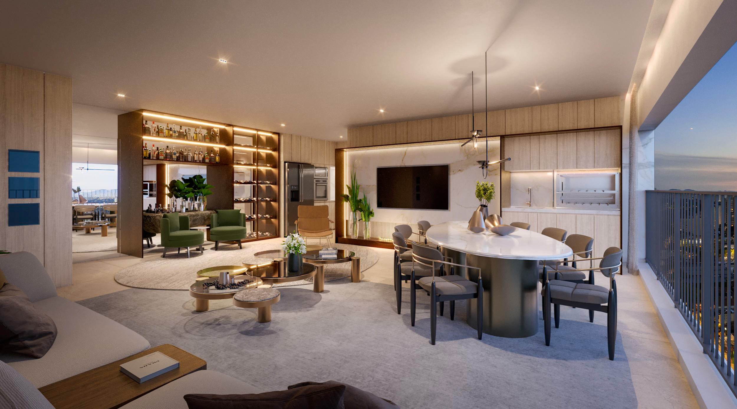 Open View 47 | Alphaville | 224 m2 | 3 Suítes