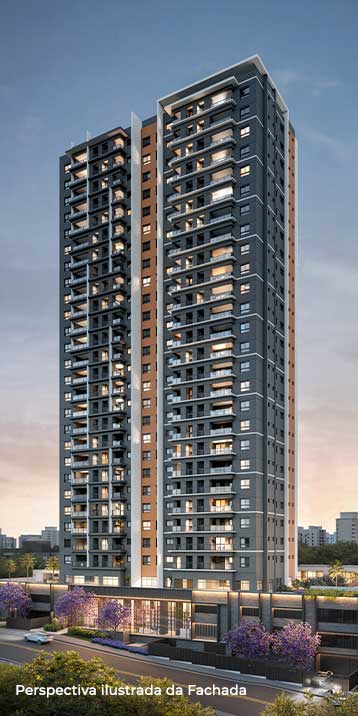 Ápice Vila Yara | 58 m² | 2 Dormitórios