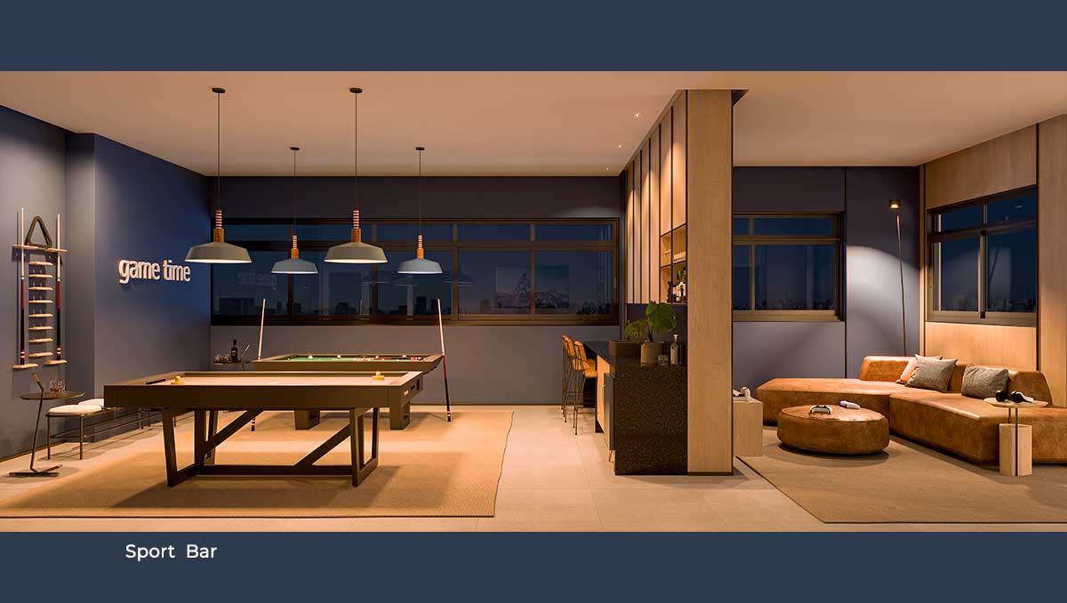 Ápice Vila Yara | 58 m² | 2 Dormitórios